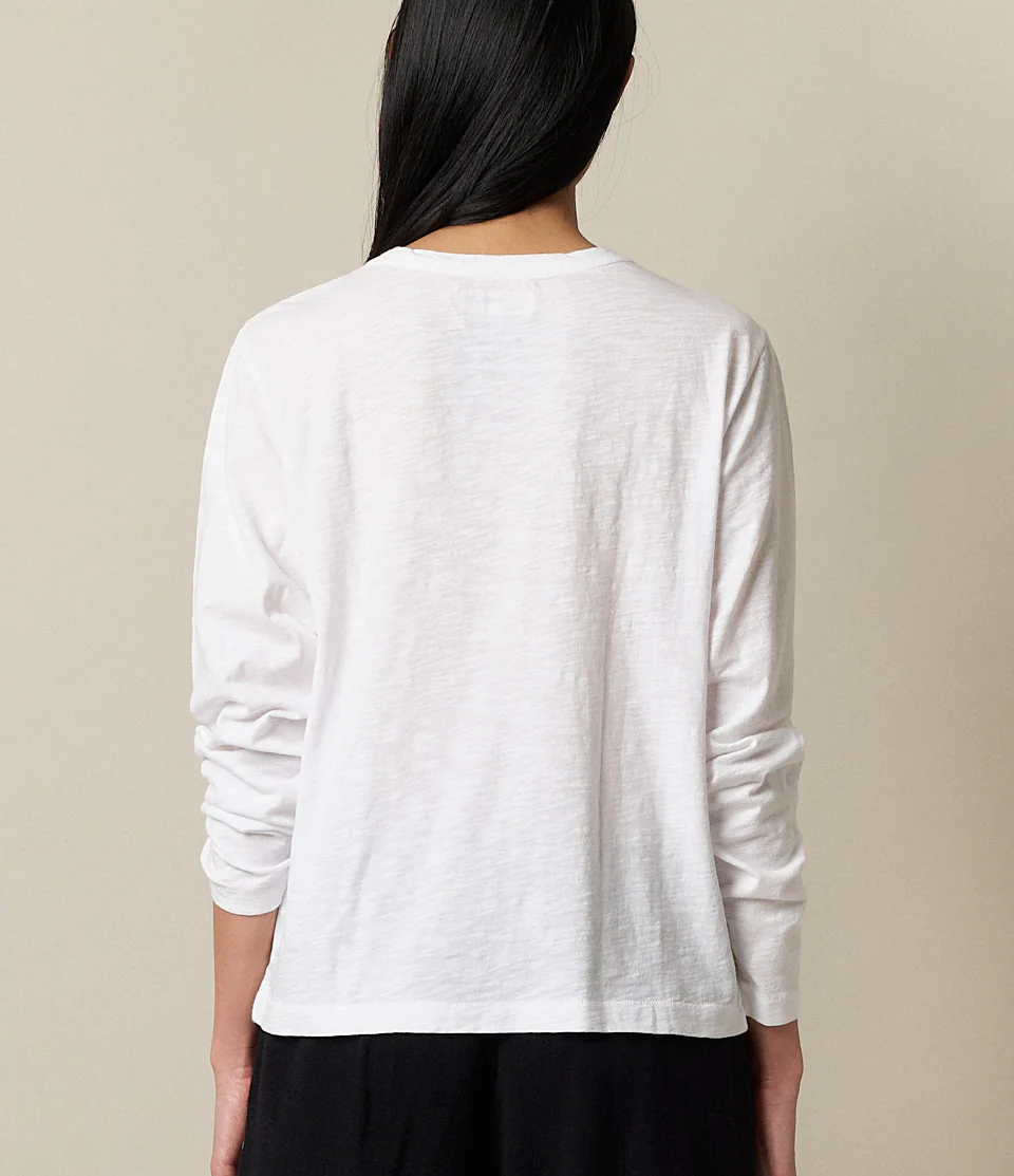 Slub Pima Cotton Women's Longsleeve - Image 4